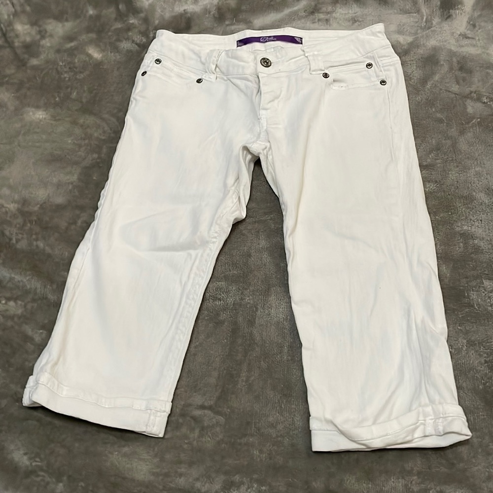 White Capris by Pink SZ 3